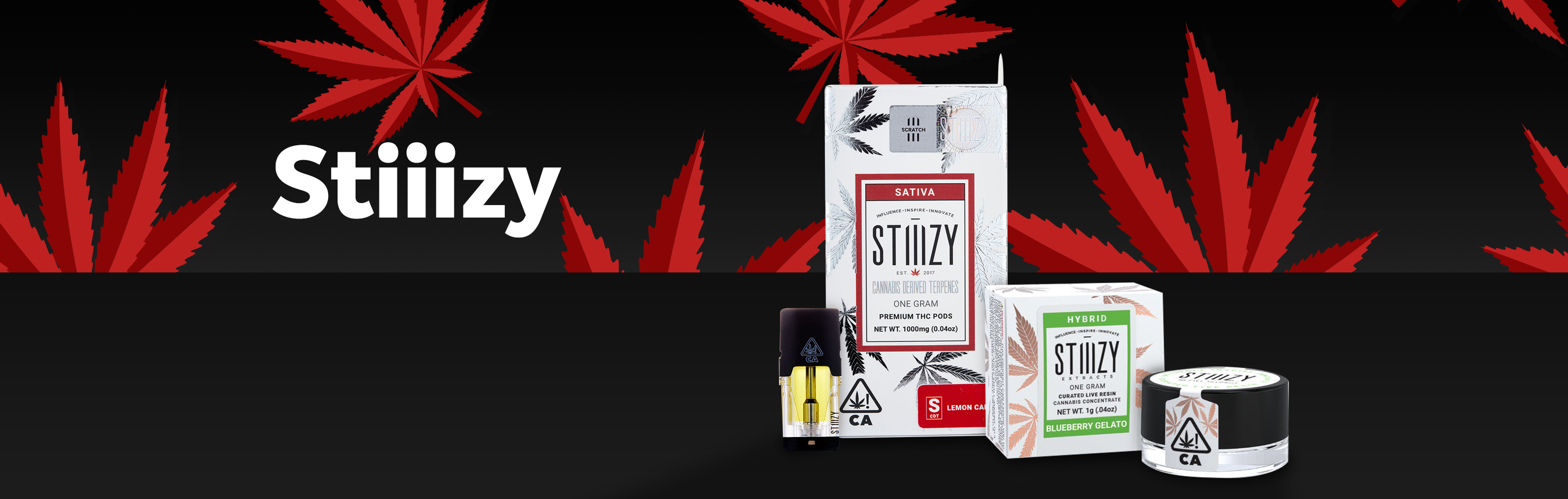Stiiizy Battery, Pods, & Disposable Carts Delivery Near Me